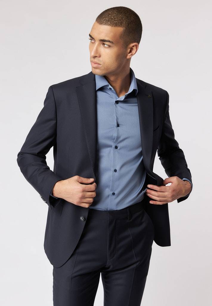 Roy Robson Abito blu scuro roy robson lana cerruti drop quattro corto Sconto di tempo limitato