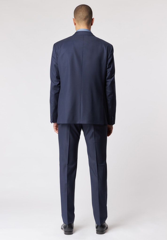 Roy Robson Abito blu navy roy robson lana cerruti drop quattro corto Negozio online di fabbrica