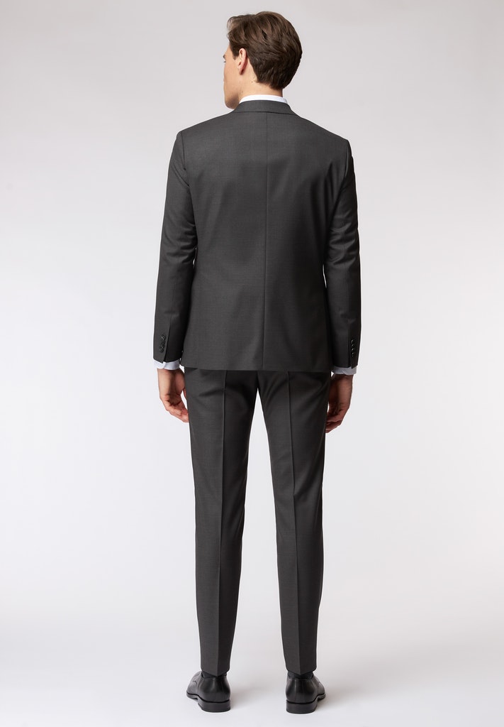Roy Robson Abito grigio scuro roy robson in lana cerruti stretch drop sei regular fit Prezzo di fabbrica