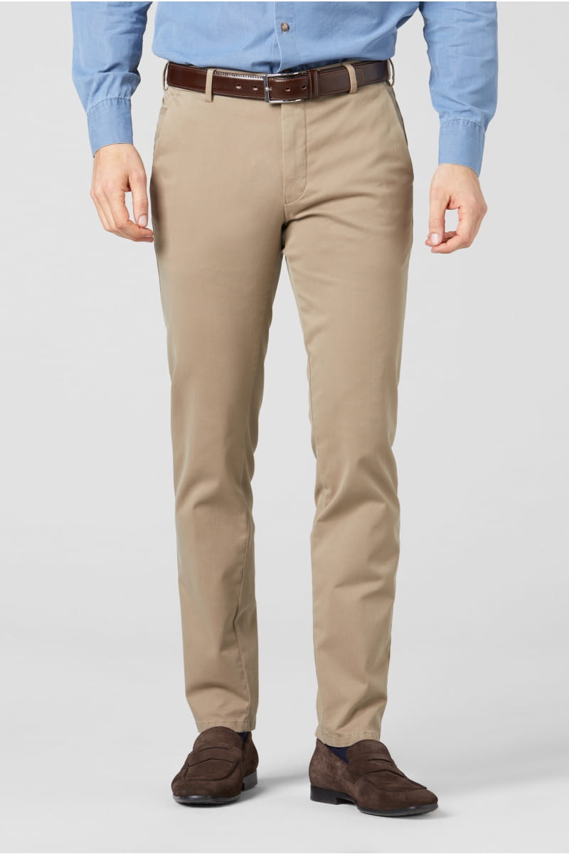 Meyer Pantalone meyer in cotone pima stretch modern fit Grande vendita
