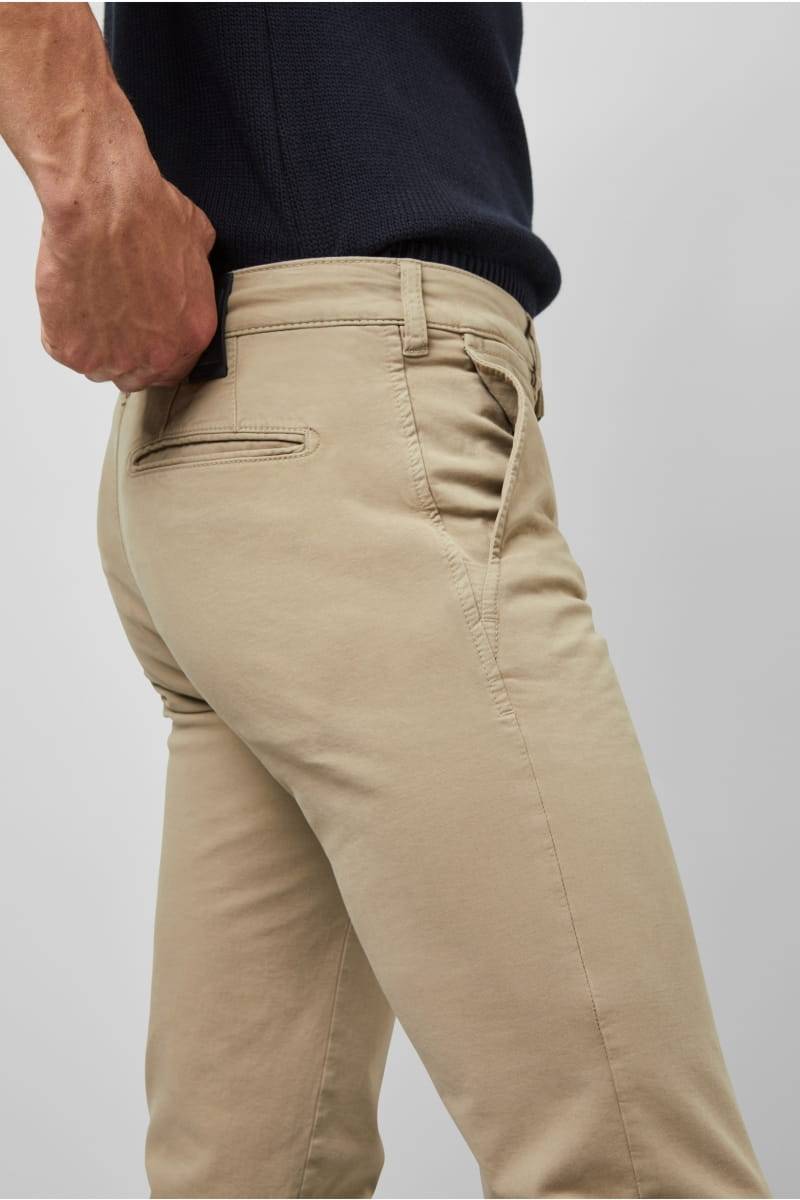Meyer Pantalone regular fit beige cotone bio stretch m5 by meyer Flash Sale