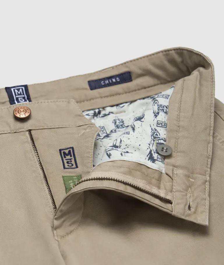 Meyer Pantalone regular fit beige cotone bio stretch m5 by meyer Flash Sale