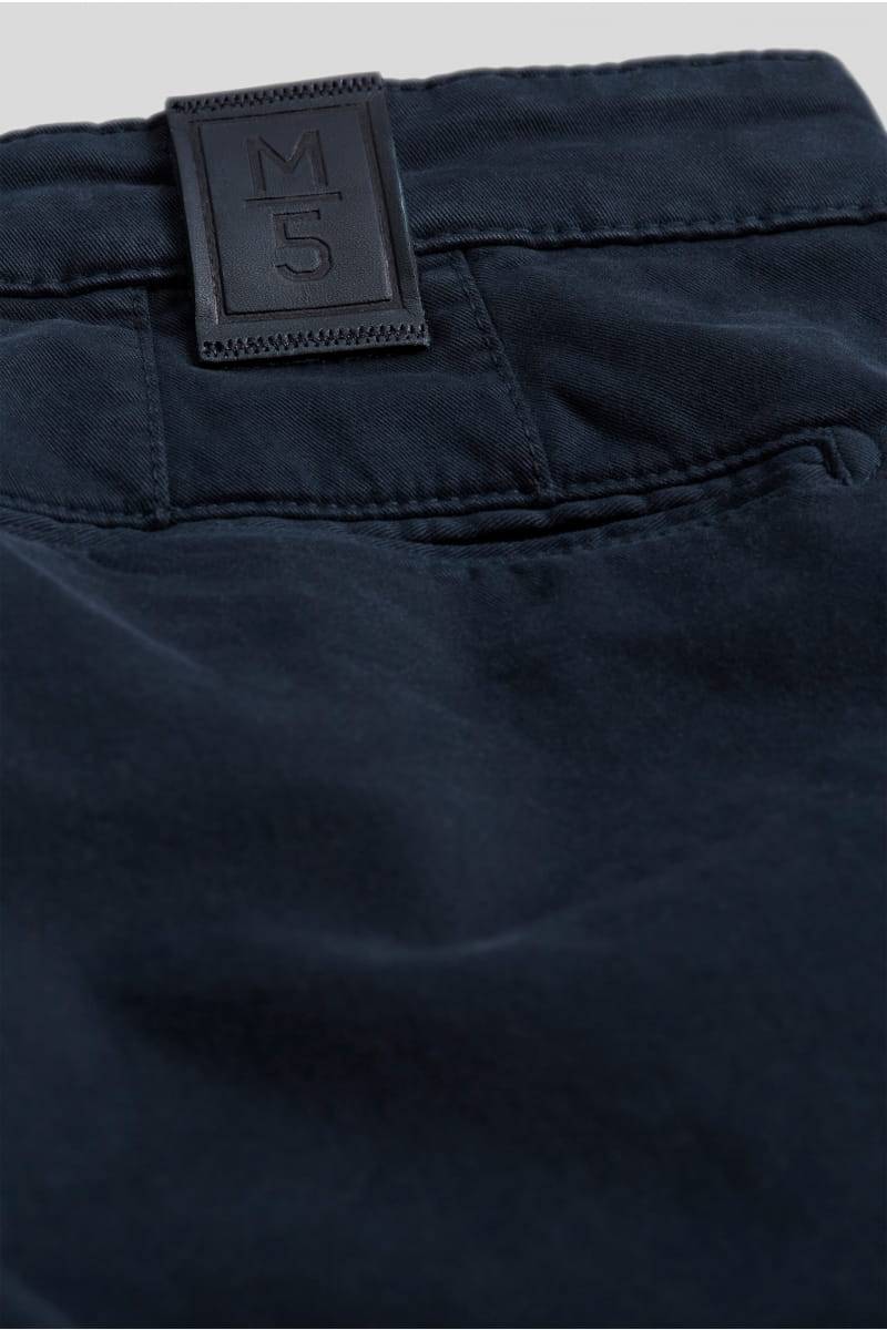 Meyer Pantalone regular fit blu cotone bio stretch m5 by meyer Fornitura limitata