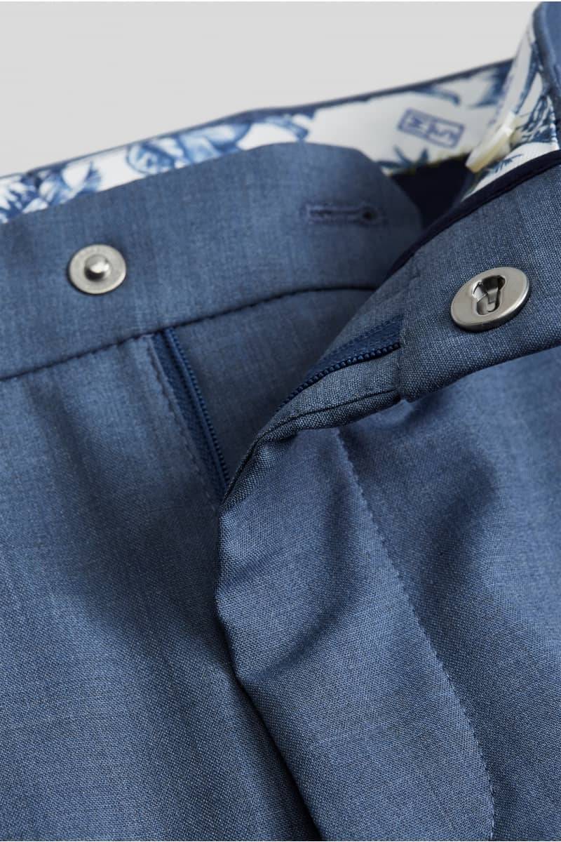 Meyer Pantalone blue in lana bi-stretch m5 by meyer modern fit Shopping online