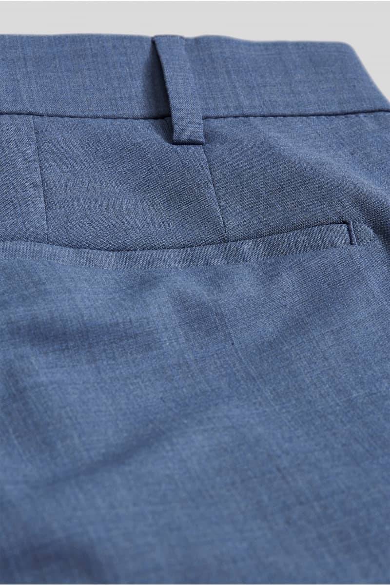 Meyer Pantalone blue in lana bi-stretch m5 by meyer modern fit Shopping online