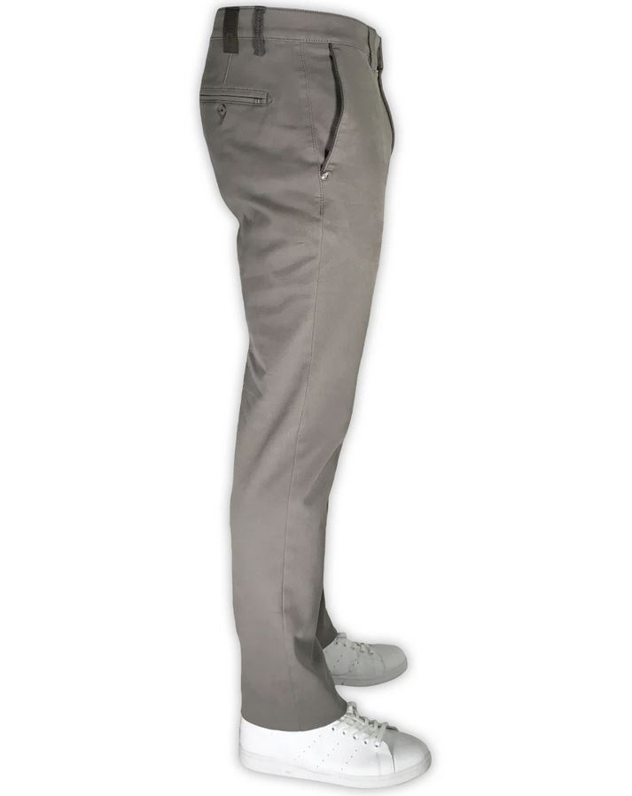 Sea Barrier Pantalone tortora sea barrier tricotina stretch regular fit Latest fashion