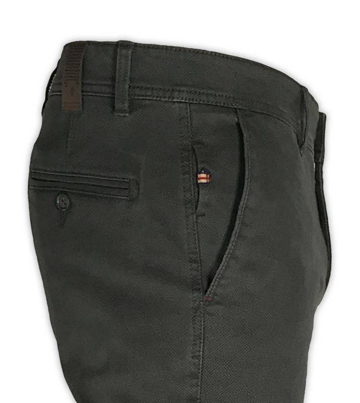 Sea Barrier Pantalone modern fit grigio scuro sea barrier cotone stretch operato Online Outlet