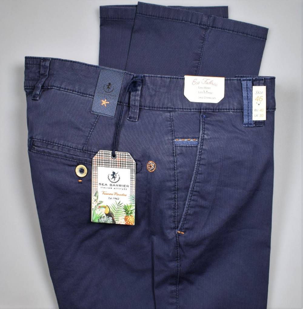 Sea Barrier Pantalone blu regular fit sea barrier in cotone stretch Bestseller