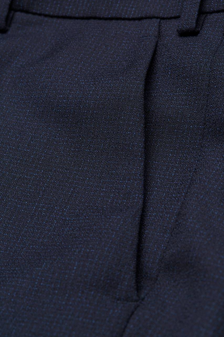 Digel Pantalone blu a quadretti digel in pura lana Enormi risparmi