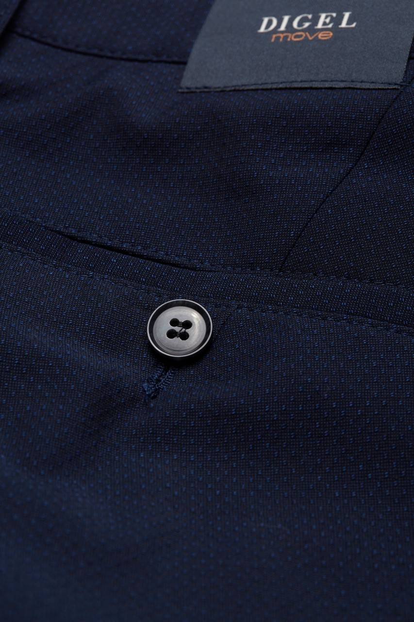 Digel Move Pantalone blu micro disegno slim fit digel move Super Saving Price