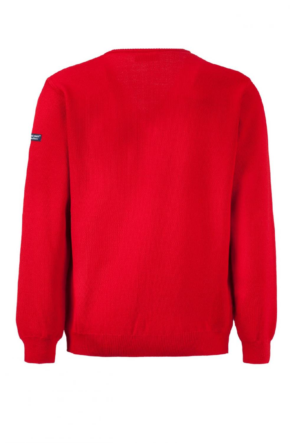 Green Coast Pullover rosso green coast modern fit made in italy Latest stili