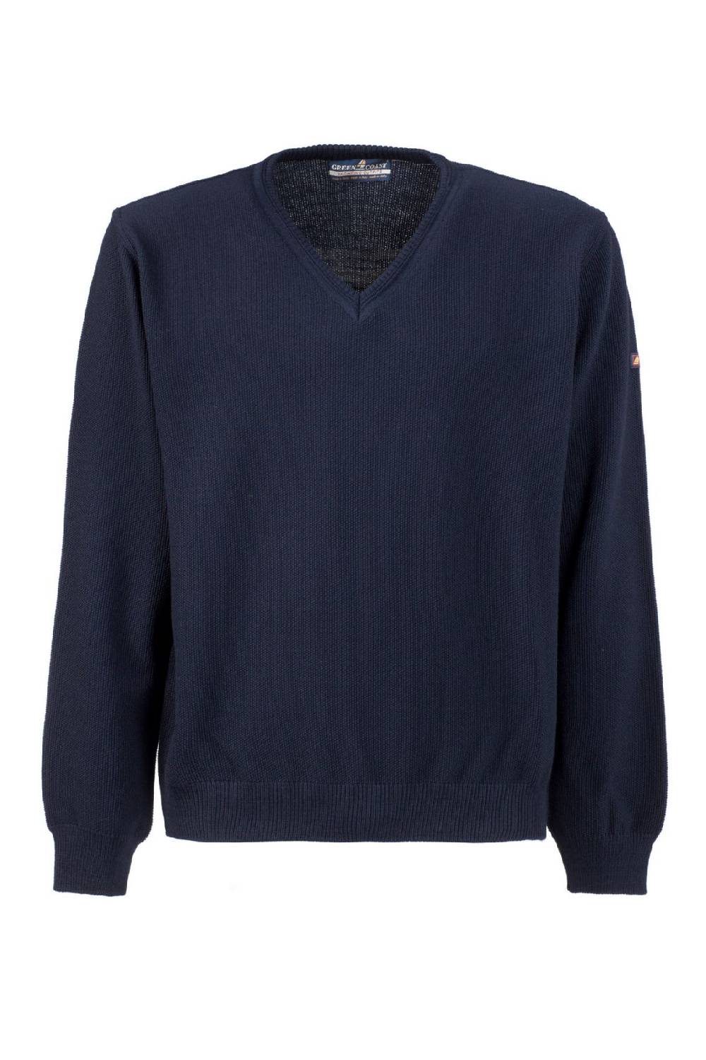 Green Coast Pullover blu green coast modern fit made in italy Ultimo giorno