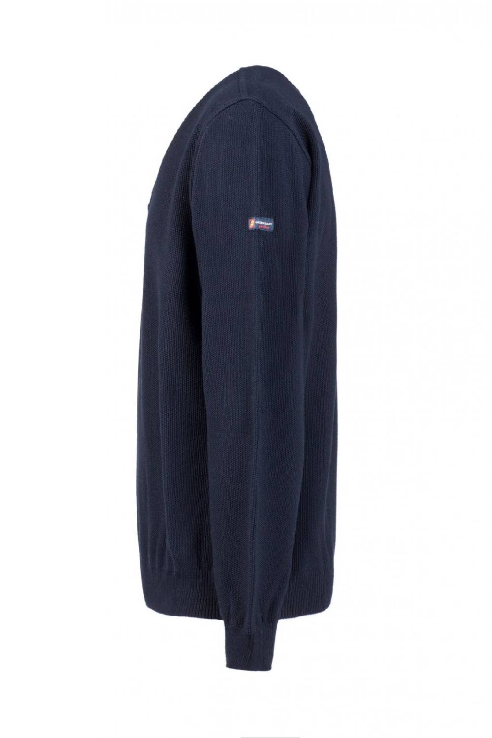 Green Coast Pullover blu green coast modern fit made in italy Ultimo giorno