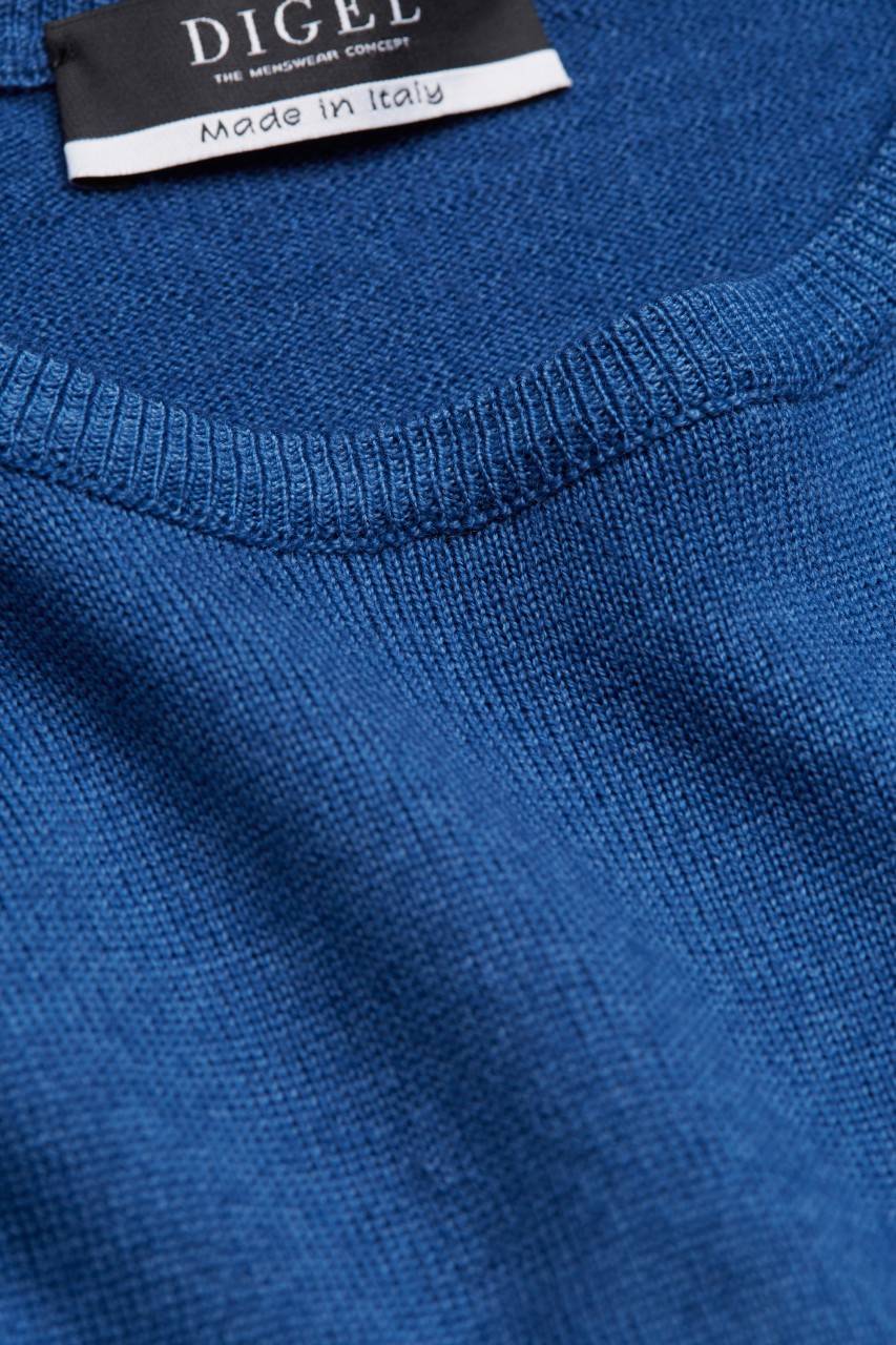 Digel Maglione giro collo digel lana merino modern fit Promozione temporanea