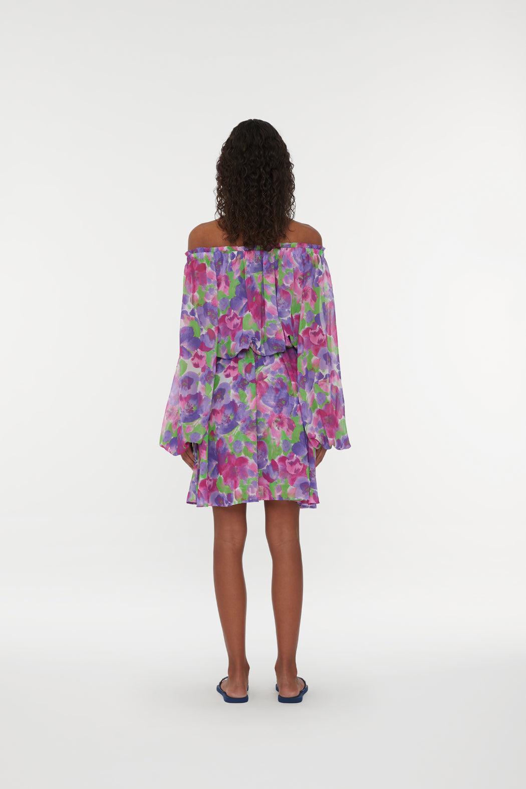 Reina Olga Light Flowy Mini Dress Presa