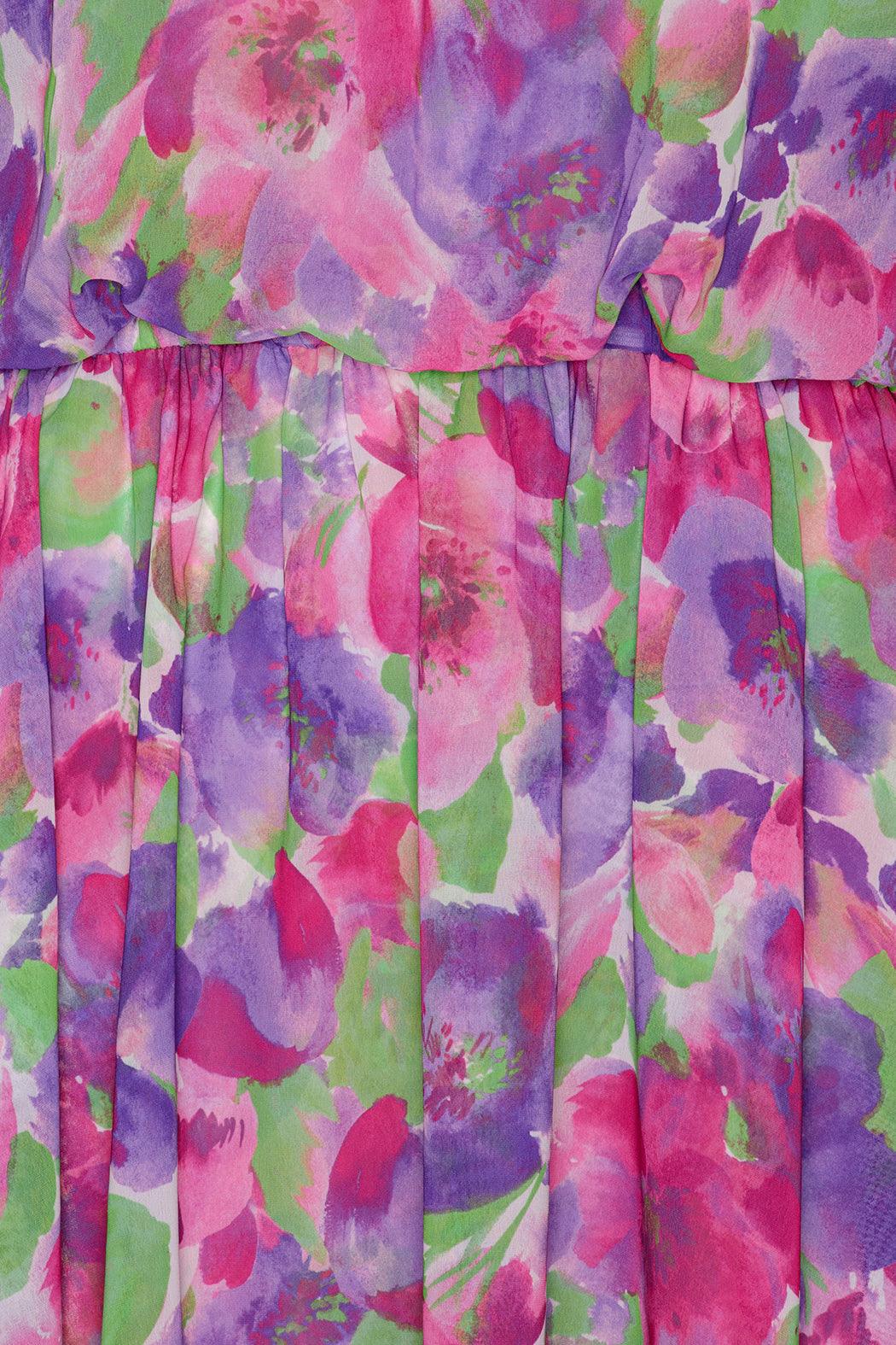 Reina Olga Light Flowy Mini Dress Presa
