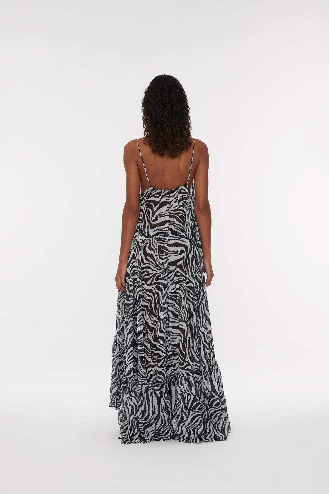 Reina Olga Light Flowy Maxi Dress Economico