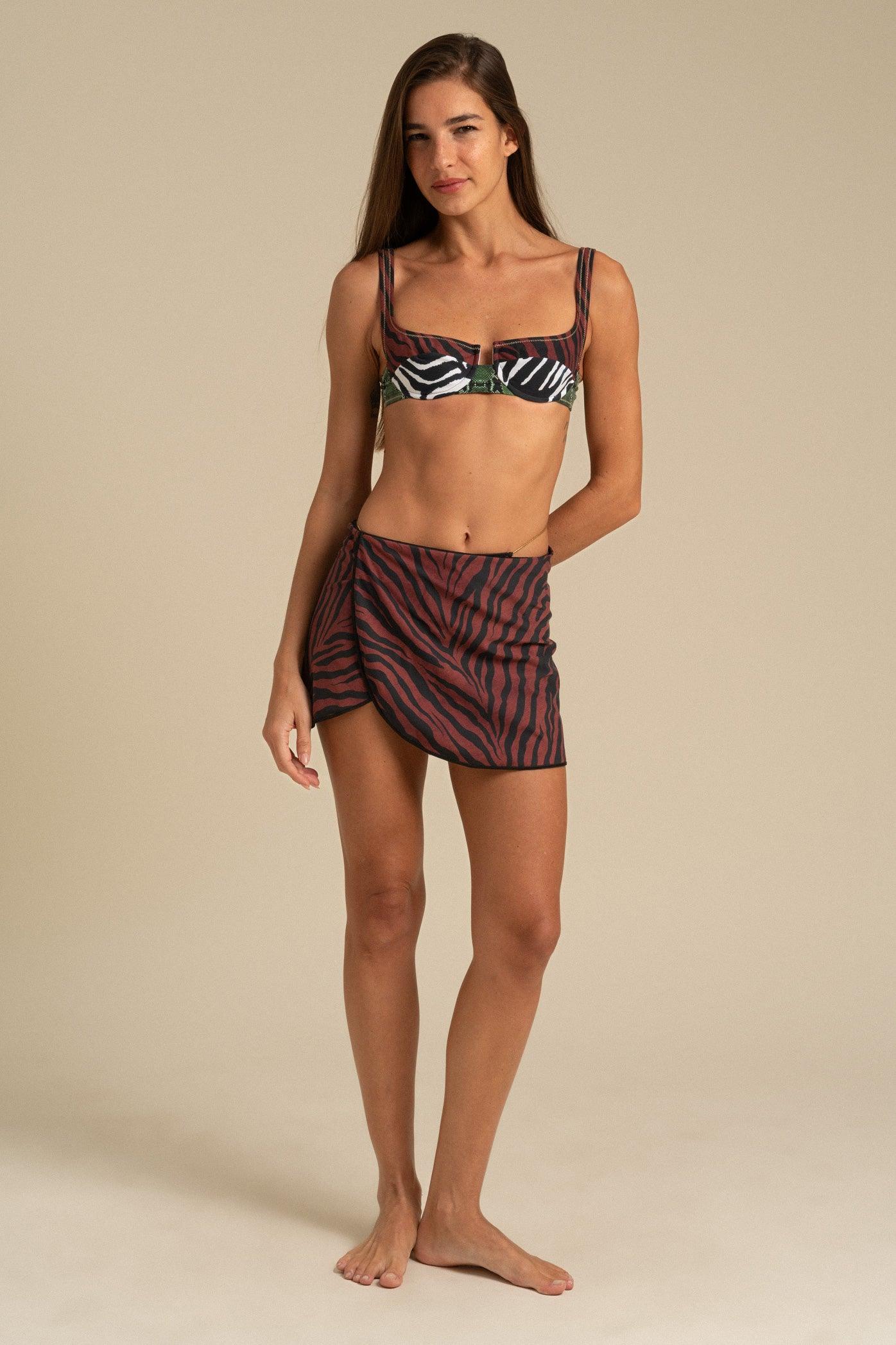 Reina Olga Ciclone Wrap Skirt Online