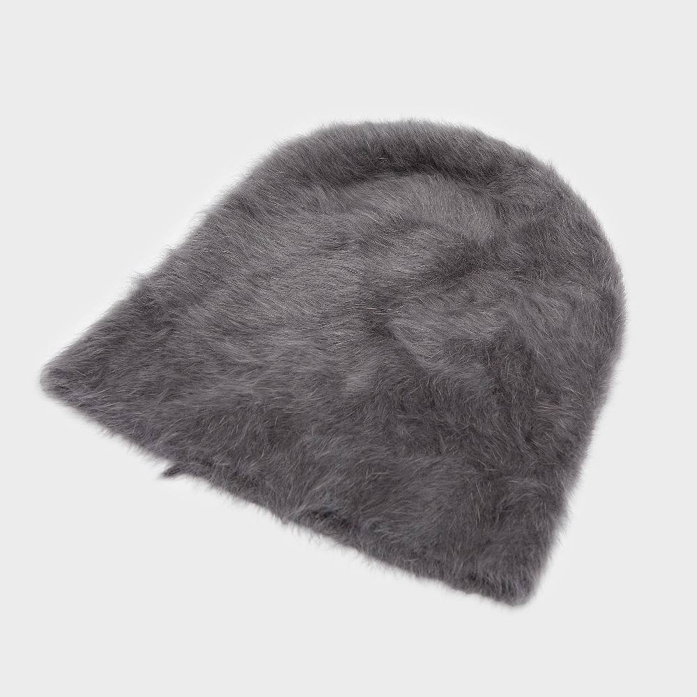 Reinhard Plank CUFFIA ANGORA ANTRACITE Spedizione Gratuita