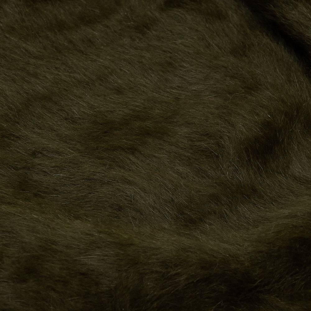 Reinhard Plank CUFFIA ANGORA VERDE SCURO Novità