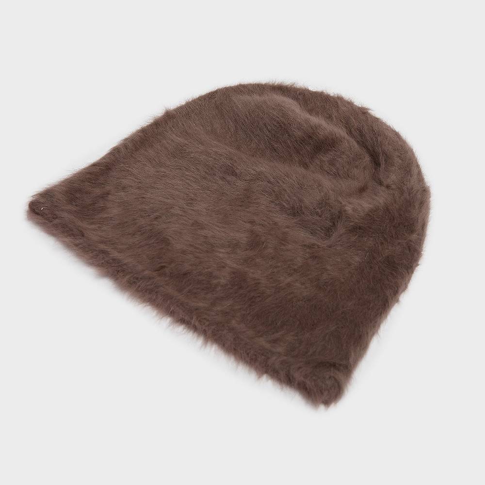 Reinhard Plank CUFFIA ANGORA TAUPE Soddisfazione Garantita