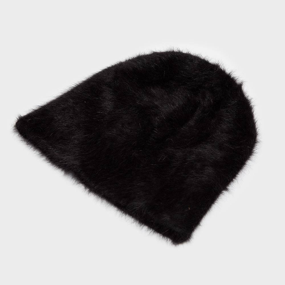 Reinhard Plank CUFFIA ANGORA NERA Sconto