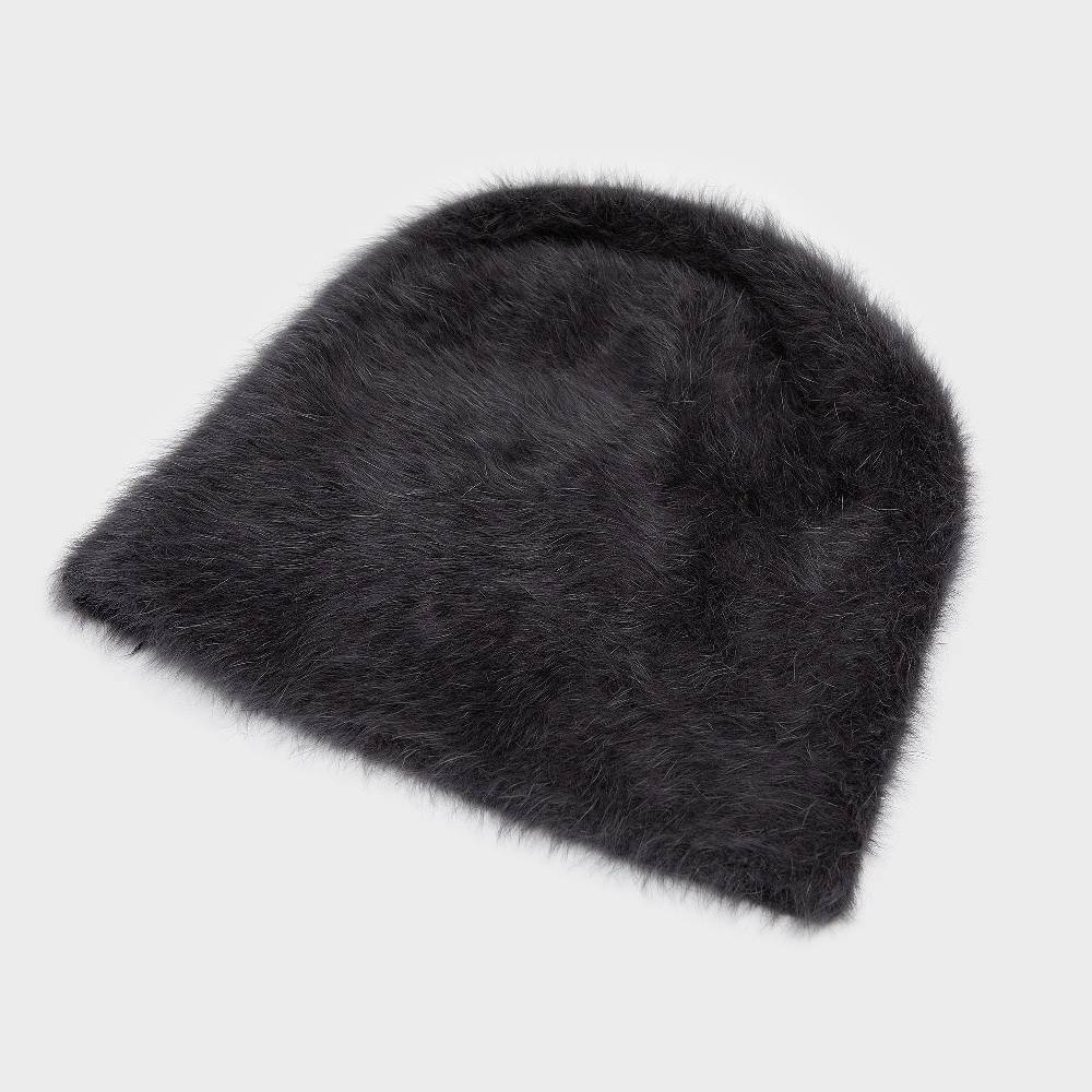 Reinhard Plank CUFFIA ANGORA GRIGIO SCURO Negozi Online