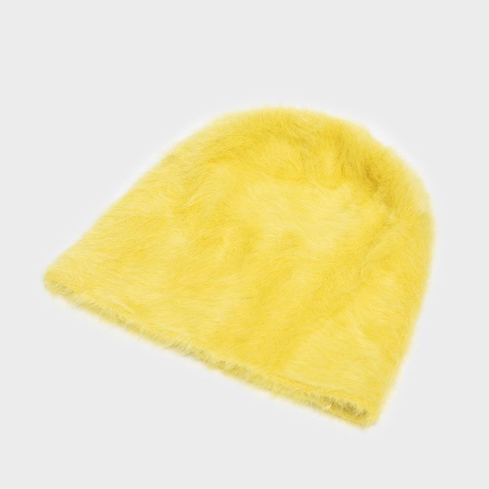 Reinhard Plank CUFFIA ANGORA GIALLA Acquista Ora