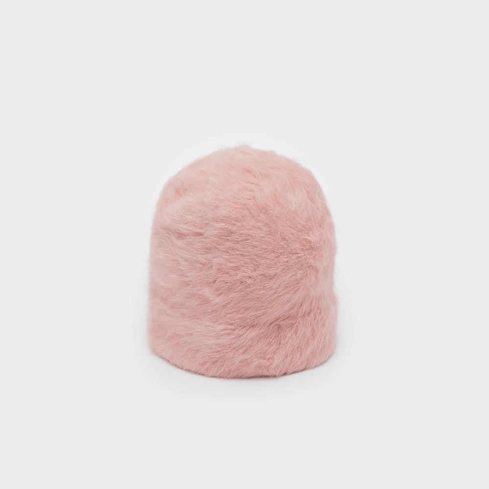 Reinhard Plank CUFFIA ANGORA ROSA ANTICO Consegna Veloce