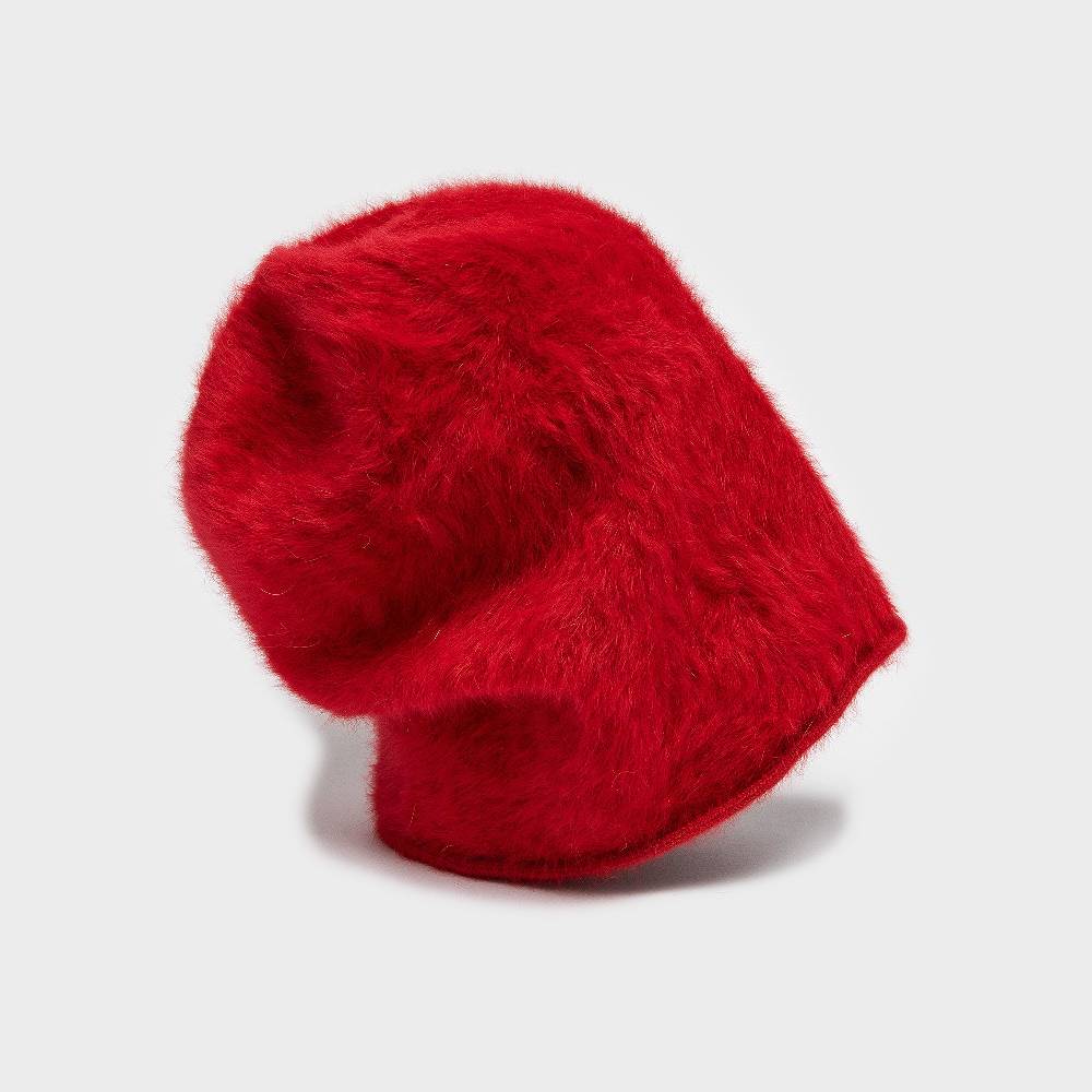 Reinhard Plank CUFFIA ANGORA ROSSA Promozione Limitata