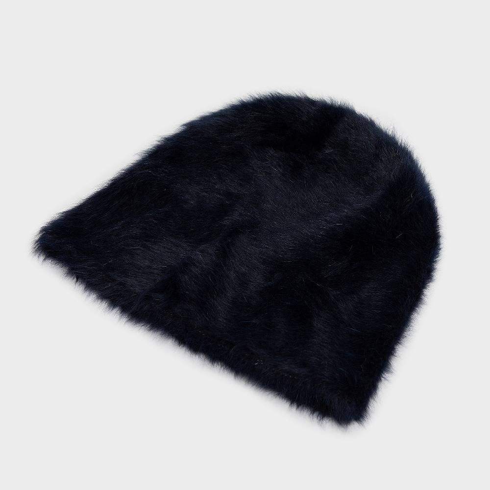 Reinhard Plank CUFFIA ANGORA BLU SCURO Fino Al -60%