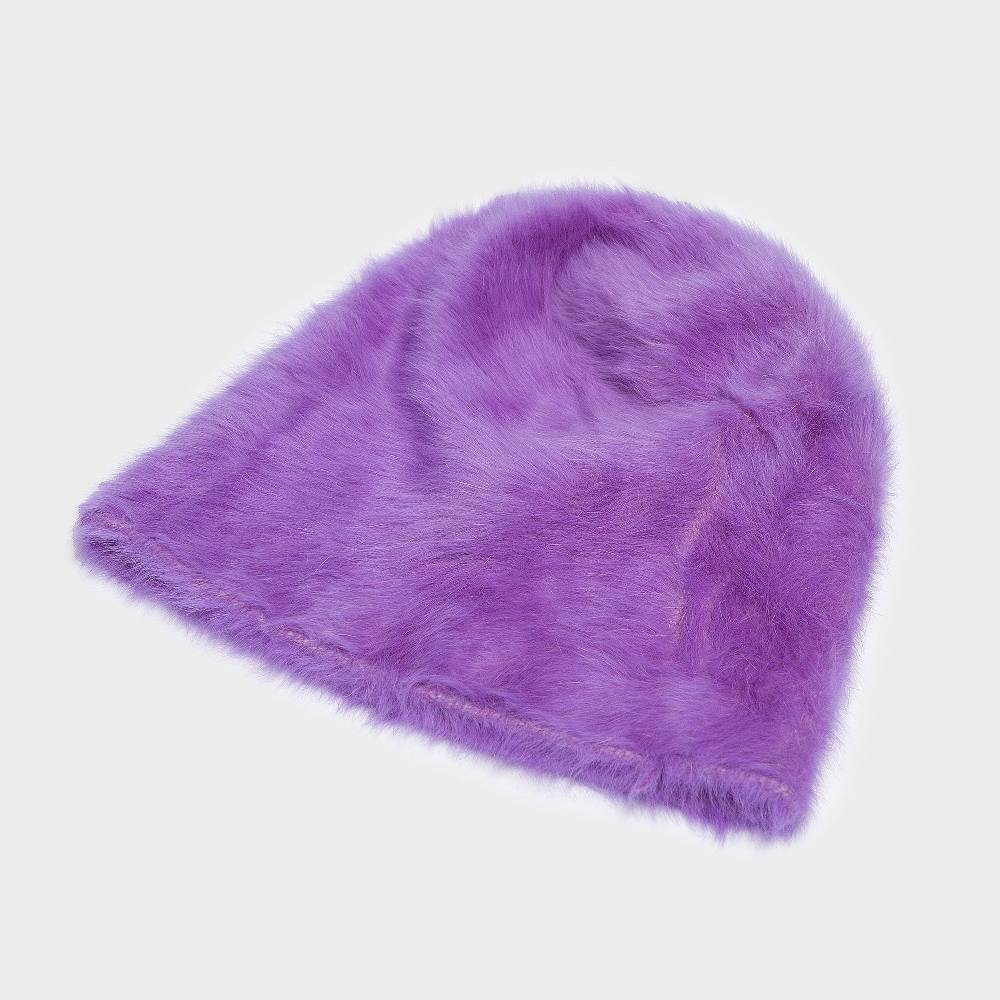 Reinhard Plank CUFFIA ANGORA VIOLA Shopping Online