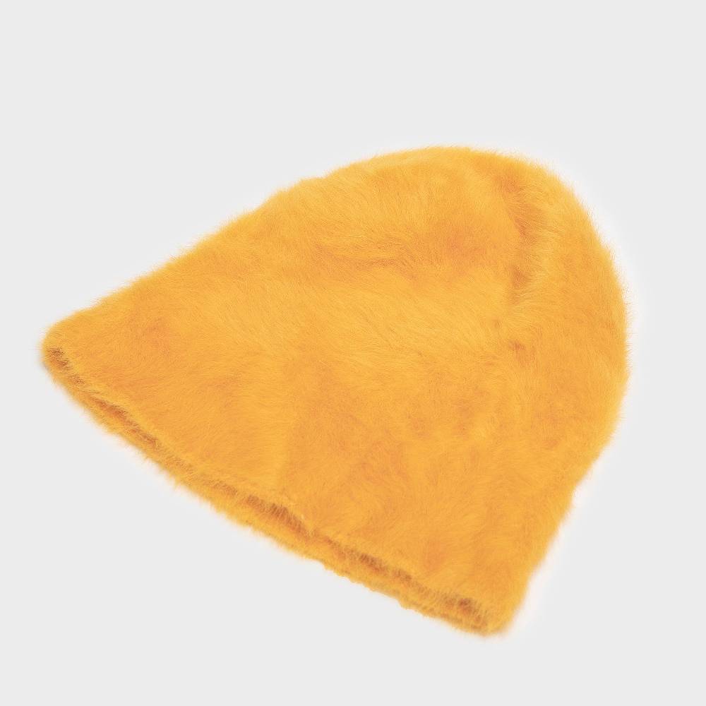 Reinhard Plank CUFFIA ANGORA ARANCIONE Affare Del Giorno