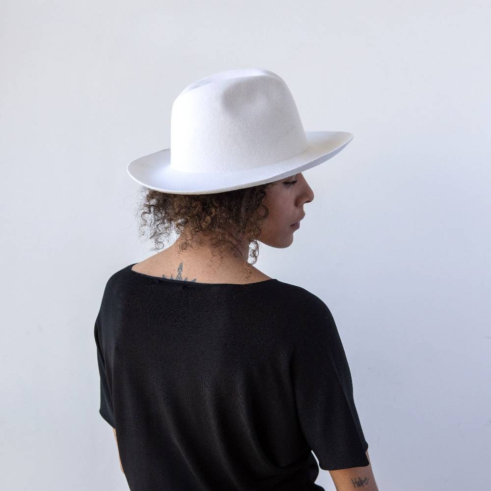Reinhard Plank BONCIA LAPIN VELOUR BIANCO Negozi Online