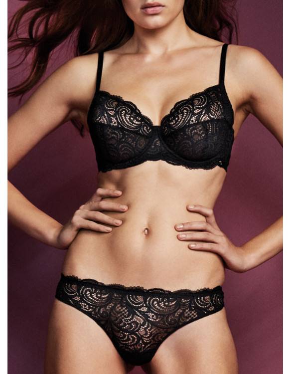 Lormar Reggiseno Sfoderato in pizzo leavers - Frizzante Sfoderato Hotsell