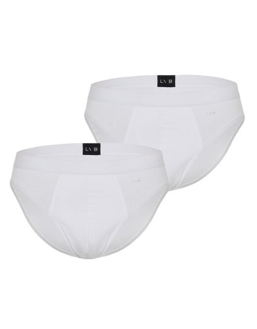 Lovable Bipack slip in cotone elasticizzato, bianco Moda