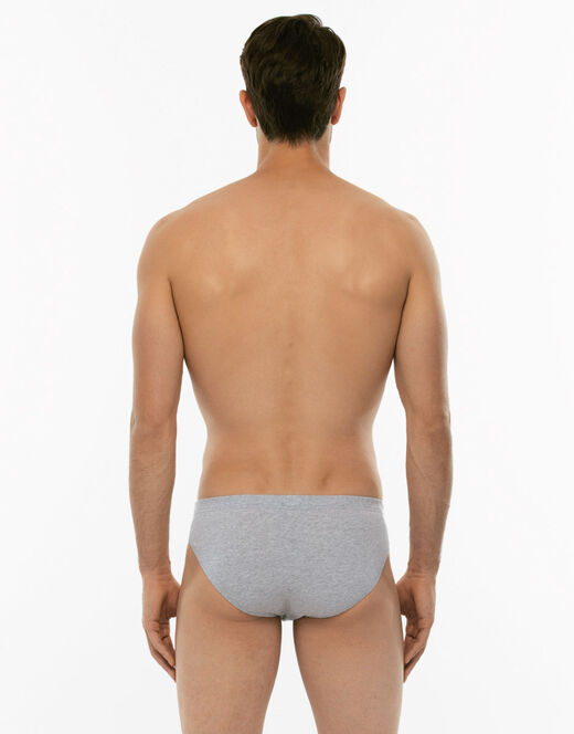 Lovable Slip bipack 100% Pure Cotton, grigio melange In Linea