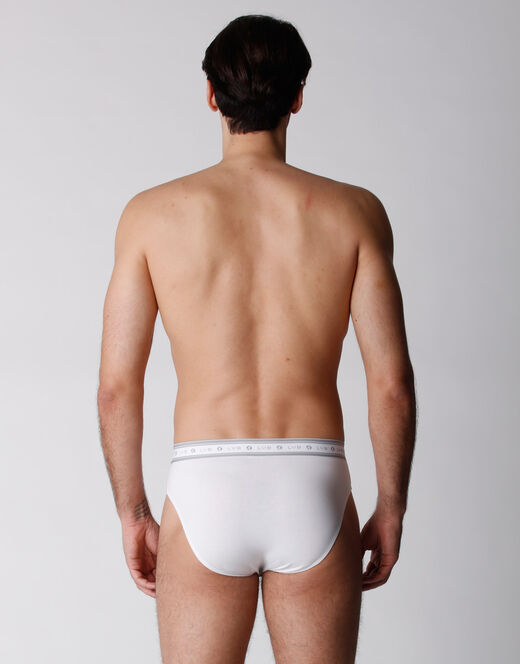 Lovable Slip bipack uomo in cotone biologico, bianco Prezzo Ridotto