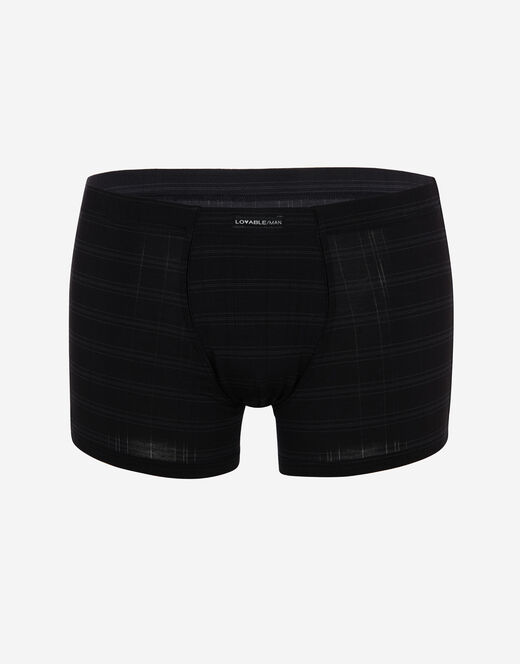 Lovable Boxer uomo in micromodal, nero Sottocosto