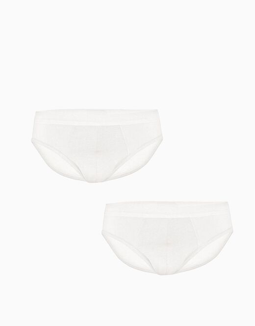 Lovable Slip mini BiPack Cotton Stretch in cotone elasticizzato, bianco Convenienza