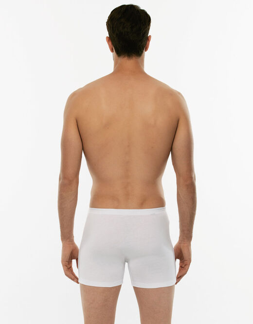 Lovable Boxer parigamba Bipack in 100% cotone Pure Cotton, bianco Presa