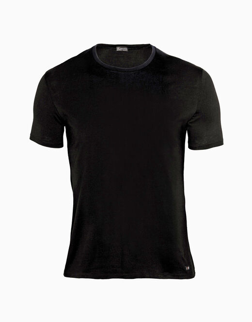 Lovable T-shirt girocollo Supima Premium Cotton in cotone elasticizzato, nero Offerta