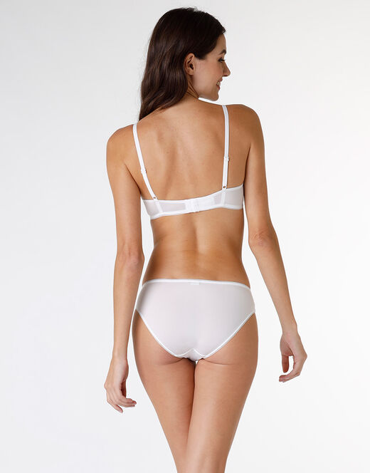 Lovable Reggiseno con ferretto Stylish Lace in pizzo elastico e microfibra, bianco Online