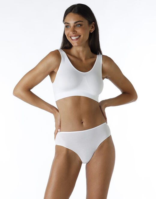 Lovable Reggiseno brassière yoga Active Comfort a basso impatto, bianco Vendita Calda