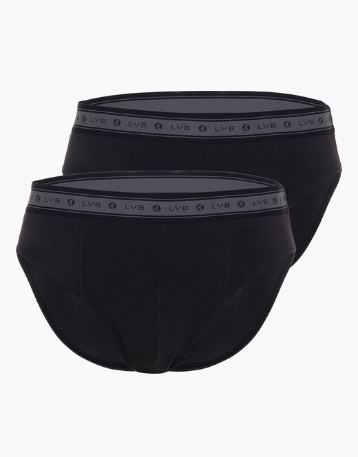 Lovable Slip bipack uomo in cotone biologico, nero 2025