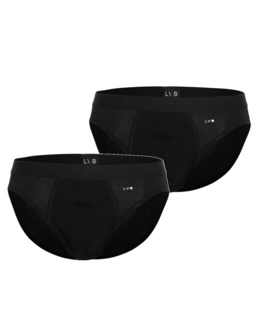 Lovable Bipack slip in cotone elasticizzato, nero Shopping Online