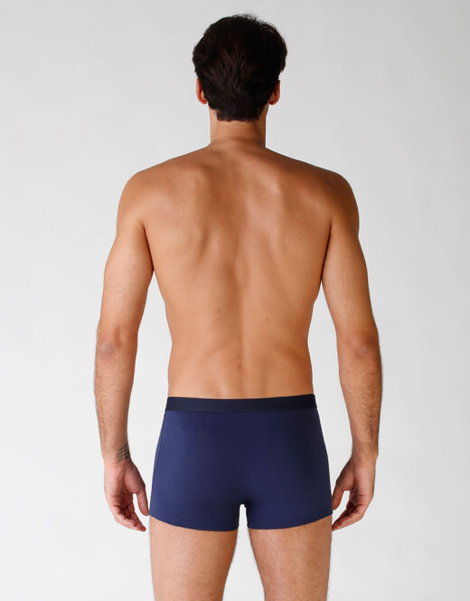 Lovable Bipack boxer in cotone elasticizzato, blu Prezzo Ridotto