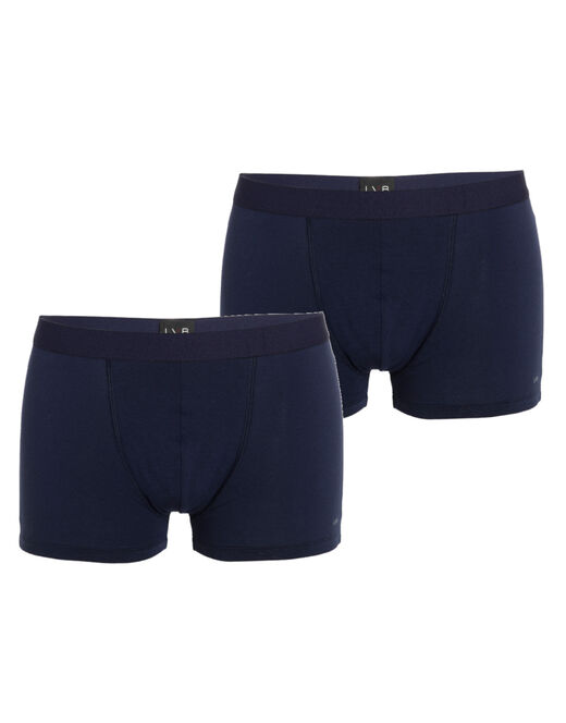 Lovable Bipack boxer in cotone elasticizzato, blu Prezzo Ridotto