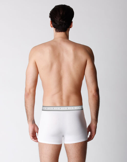 Lovable Boxer bipack uomo in cotone biologico, bianco Convenienza