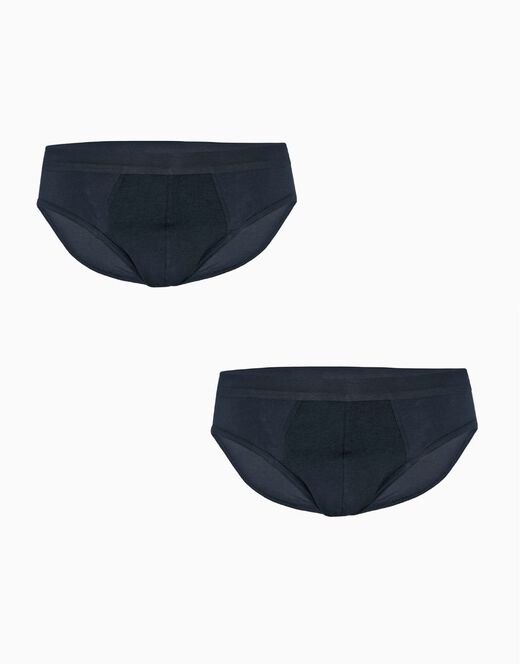 Lovable Slip mini BiPack Cotton Stretch in cotone elasticizzato, nero Offerte